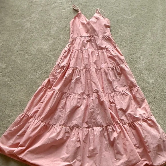 Maje Pink Maxi Dress - Picture 4 of 8